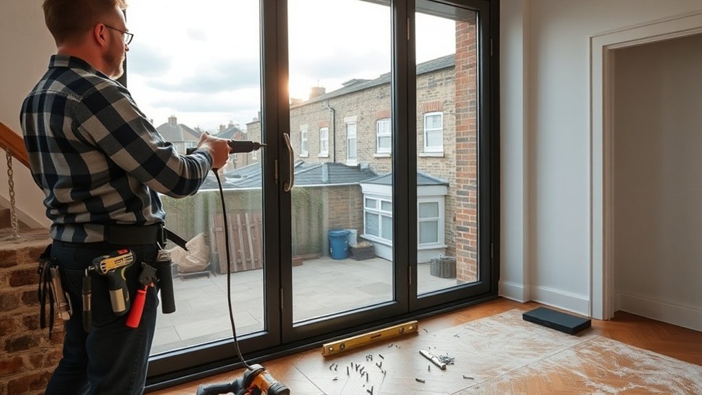 Aluminium Door Installation Mile End