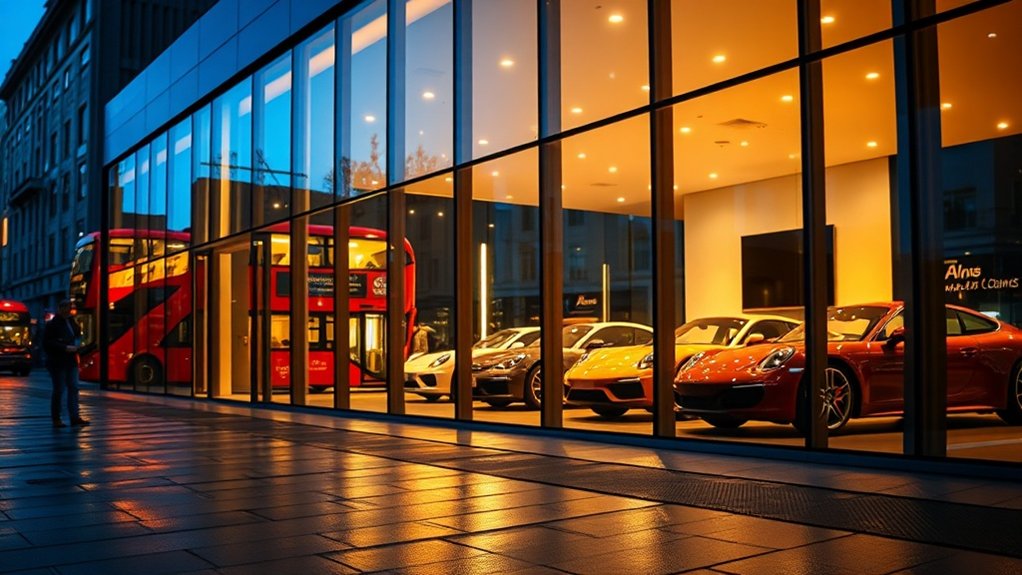 Car Showroom Glazing Mile End
