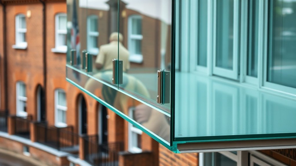 Glass Balcony Installation Mile End