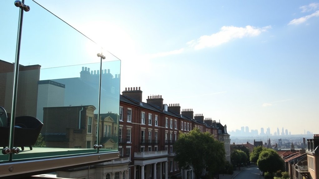 Glass Balustrades & Balconies Mile End