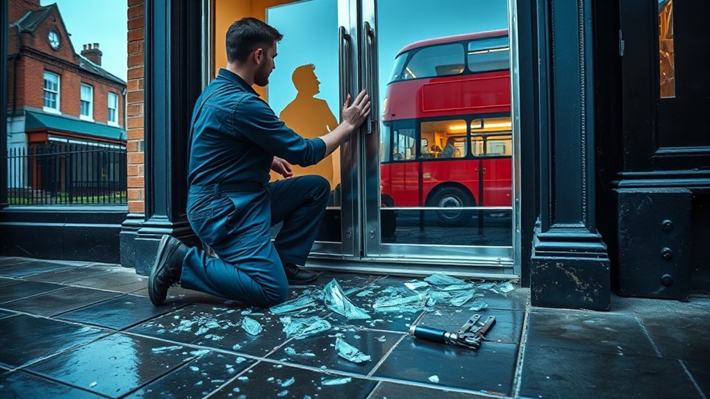 Glass Door Repair Mile End