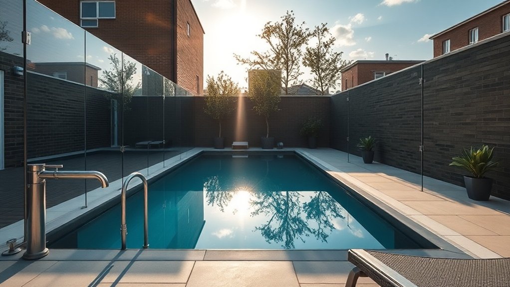 Pool Glass Fencing Mile End
