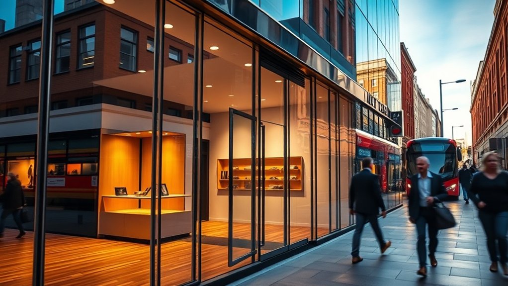 Shop Front Glazing Bow