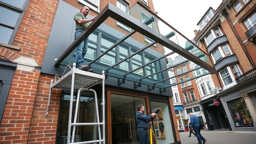 Shopfront Canopy Mile End
