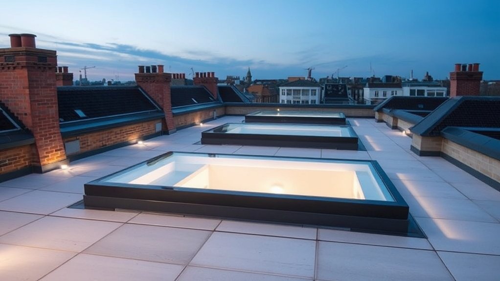 Walk-On Roof Lights Mile End