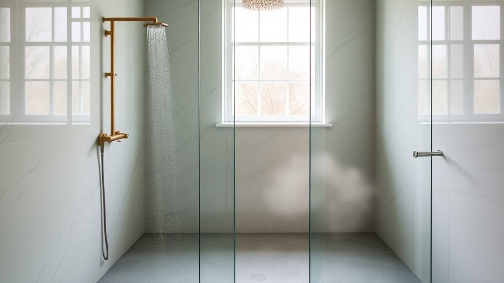 Wet Room Glass Panels Mile End